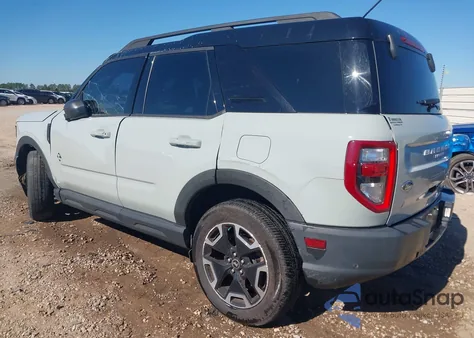 2021 Ford Bronco Sport Outer Banks z USA, uszkodzony, nr VIN 3FMCR9C61MRA59437